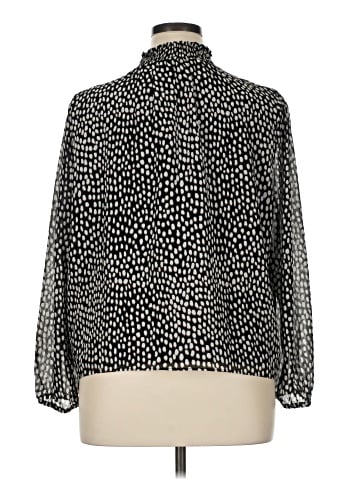 J.Crew Factory Store Long Sleeve Blouse (view 2)