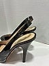 Prada 100% Patent Leather Blue Black Heels Size EU 38 - photo 4