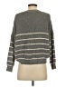 Debut Stripes Gray Pullover Sweater Size S - photo 2