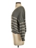 Debut Stripes Gray Pullover Sweater Size S - photo 5