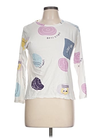 Unbranded 3/4 Sleeve T-Shirt (view 1)