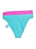 Cupshe Color Block Teal Swimsuit Bottoms Size L - photo 2