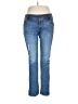 Democracy Solid Blue Jeans Size 14 - photo 1