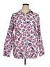 Lands' End 100% Cotton Print Pink Long Sleeve Button-Down Shirt Size XL (tall) - photo 1