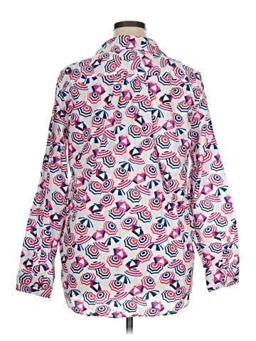 Lands' End Long Sleeve Button-Down Shirt (view 2)