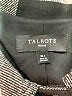 Talbots Checkered-gingham Gray Jacket Size XL Petite - photo 6