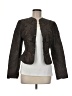 Tahari 100% Cotton Tweed Brown Blazer Size M - photo 1