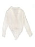 Forever 21 100% Rayon Ivory Long Sleeve Blouse Size M - photo 2