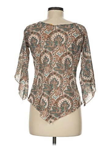 B. Moss 3/4 Sleeve Blouse (view 2)