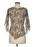 B. Moss Brown 3/4 Sleeve Blouse Size M - photo 2