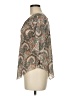 B. Moss Brown 3/4 Sleeve Blouse Size M - photo 5