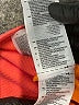 Adidas Solid Orange Athletic Shorts Size M - photo 4