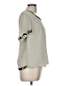 BKE 100% Polyester Gray Short Sleeve Blouse Size M - photo 4