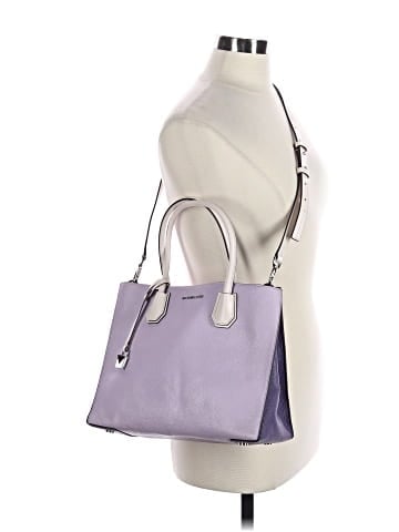 MICHAEL Michael Kors Leather Satchel (view 2)