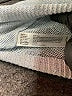 Eileen Fisher 100% Linen Metallic Silver Pullover Sweater Size S - photo 8