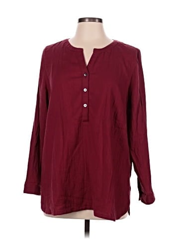 Purejill Long Sleeve Blouse (view 1)
