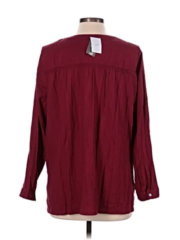 Purejill Long Sleeve Blouse (view 2)