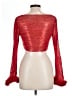 Shein Red Long Sleeve Top Size L - photo 2