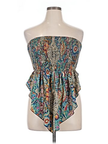 Shein Curve Tube Top (view 1)