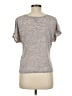 Vanity Gray Short Sleeve Top Size M - photo 2