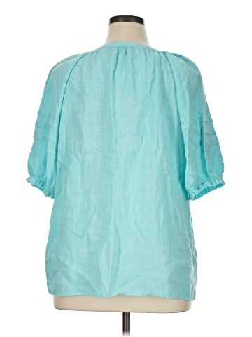 Talbots 3/4 Sleeve Blouse (view 2)