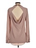 BCBGMAXAZRIA 100% Polyester Tan Long Sleeve Blouse Size S - photo 2