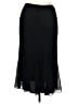 S.L. Fashions 100% Polyester Solid Black Formal Skirt Size 14 - photo 2