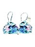 Bar III Print Blue Swimsuit Top Size M - photo 1
