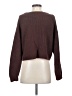 Open Edit Brown Pullover Sweater Size XS - photo 2