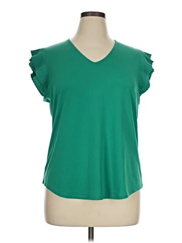 Adrianna Papell Short Sleeve Top (view 1)