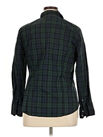 J.Crew Factory Store Long Sleeve Button-Down Shirt (view 2)