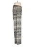 AB Studio Print Gray Casual Pants Size L - photo 4