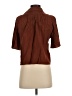 Zara Brown Short Sleeve Blouse Size XS - photo 2