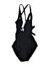 Shein Solid Black One Piece Swimsuit Size 1X - photo 1