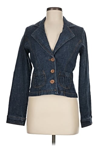 Tulle Denim Jacket (view 1)