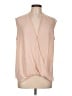 Chelsea28 100% Polyester Pink Sleeveless Blouse Size L - photo 1