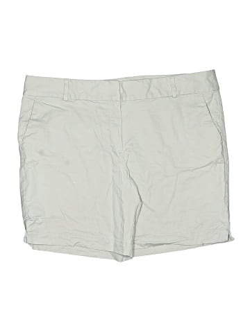 Ann Taylor LOFT Khaki Shorts (view 1)