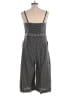 Elevenses 100% Cotton Houndstooth Gray Blue Jumpsuit Size 14 - photo 2