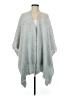 LC Lauren Conrad Silver Poncho One size - photo 1