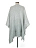 LC Lauren Conrad Silver Poncho One size - photo 2