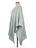 LC Lauren Conrad Silver Poncho One size - photo 5