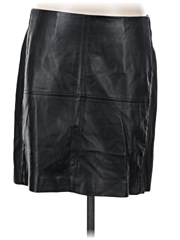 White House Black Market Faux Leather Skirt (view 1)