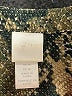 H&M Animal Print Green Long Sleeve Blouse Size 10 - photo 7