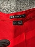 Theory Red Sleeveless Silk Top Size P (petite) - photo 7