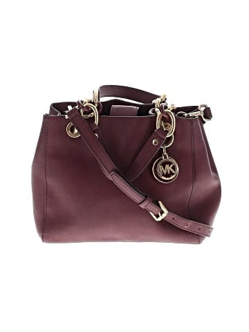 MICHAEL Michael Kors Leather Satchel (view 1)