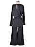 H By Halston Chevron-herringbone Gray Jumpsuit Size M - photo 2