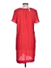 Madewell 100% Viscose Red Casual Dress Size L - photo 2