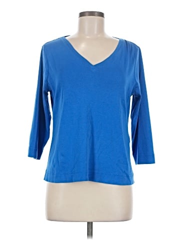 Chico's 3/4 Sleeve T-Shirt (view 1)