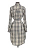Max Studio 100% Rayon Plaid Gray Casual Dress Size XS - photo 2