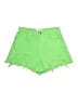 BDG Hearts Green Denim Shorts Size 29 waist - photo 1